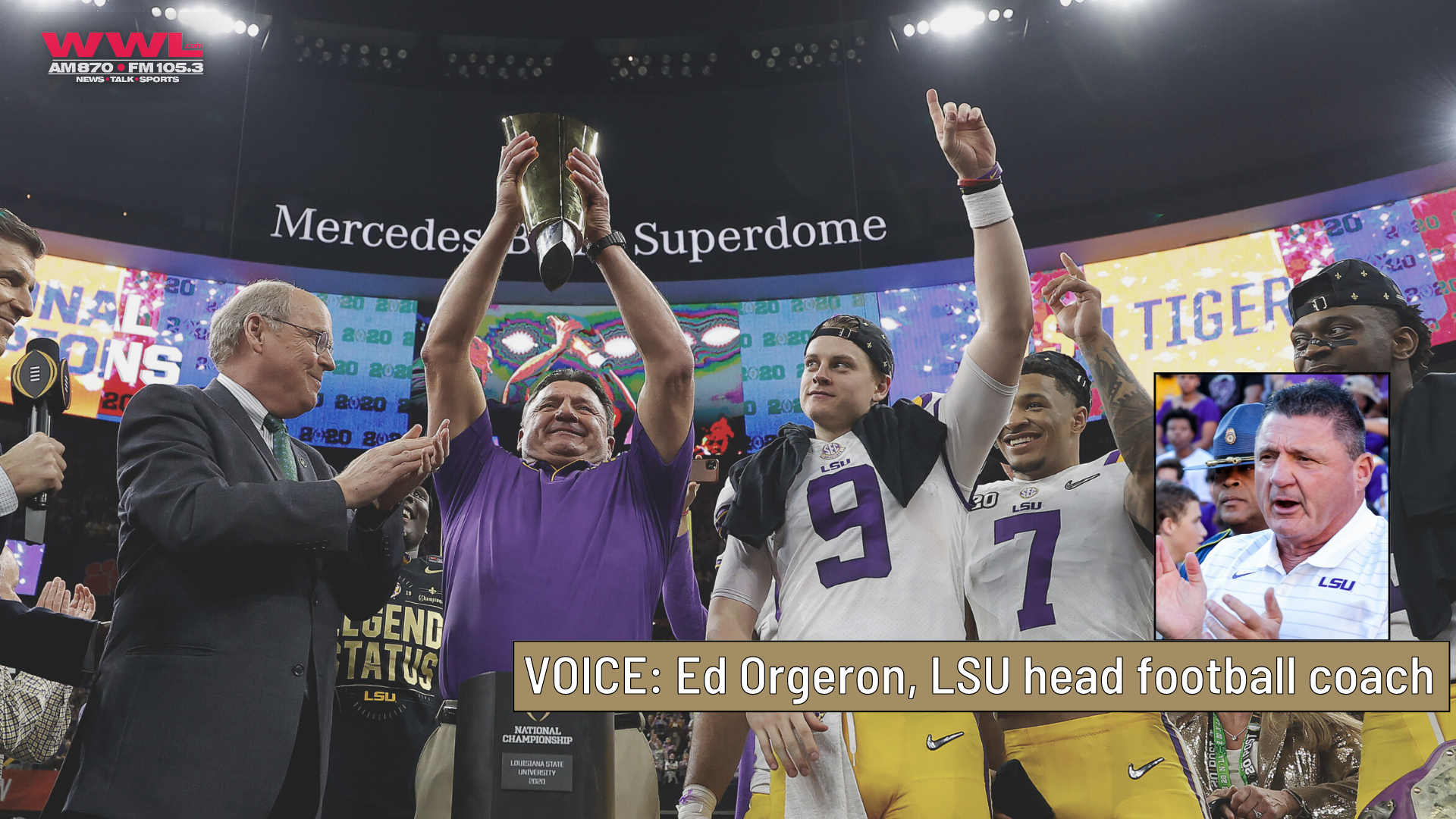 Bobby Hebert to Ed Orgeron: 'I know you can always live in [Joe Burrow's] basement'