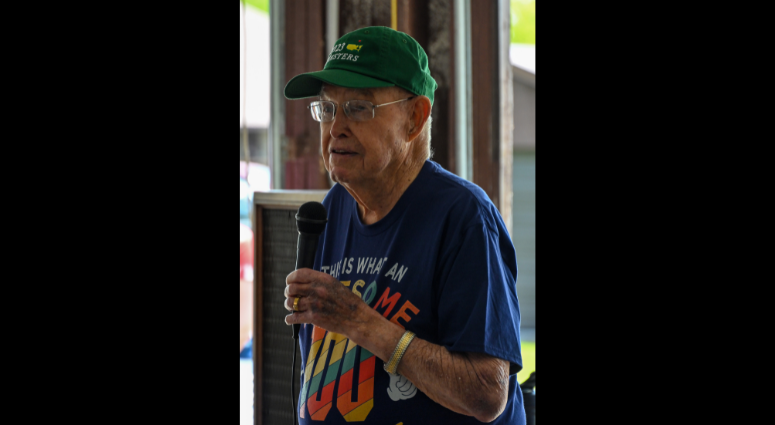 New York community honors 100-year-old World War II 45th Infantry veteran