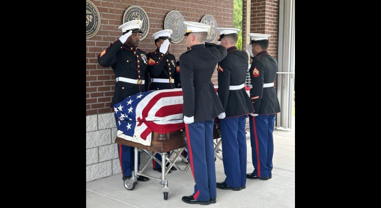 Private First Class Harry LeBert was laid to rest 81 years after being killed in action during WWII.