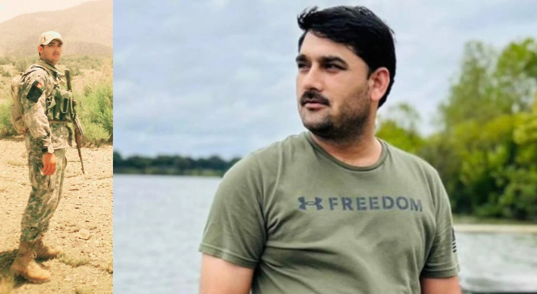 Mohommad Nazeer Paktyawal in Afghanistan and in Texas.