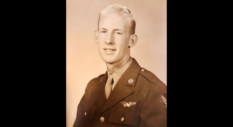 U.S. Army Air Forces Corporal Melvin L. Huff of Iowa Falls, Iowa