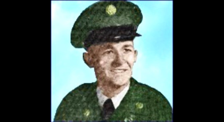 U.S. Army Cpl. Delmer R. Grissom, 19, of Aransas, Texas