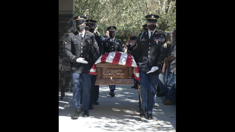 New York National Guard funeral honors Korean War MIA