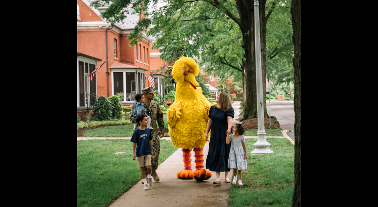 Sesame Street brings sunny days to Joint Base Myer-Henderson Hall
