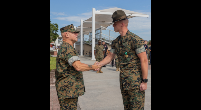 Marine Saves Marine Veteran's Life