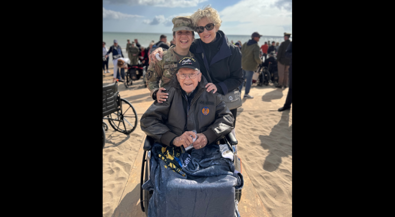 WWII Veteran John Gleeson, the sole representative from Hawaii embarks on a poignant journey back to Europe to commemorate the 80th anniversary of D-Day.