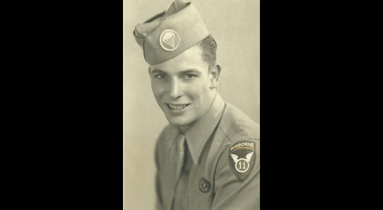 Army Pvt. Gruwell, 517th Parachute Regiment, accounted for from WWII