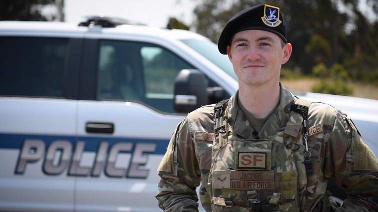 Space Force Airman rescues veteran from a house fire