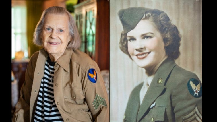 Women’s Army Corps veteran celebrates her 100th birthday
