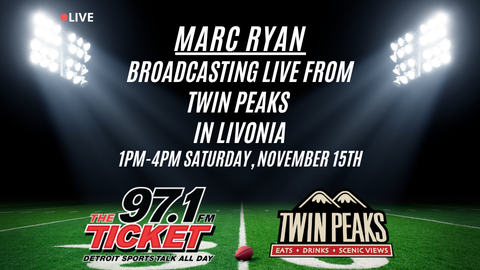 97.1 The Ticket at Twin Peaks in Livonia