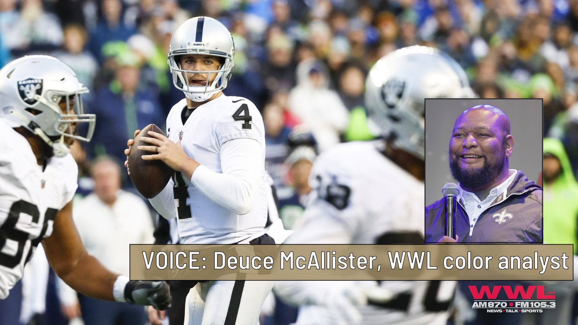 Deuce: Derek Carr makes Saints a 'better team today.' But will it mean more wins?