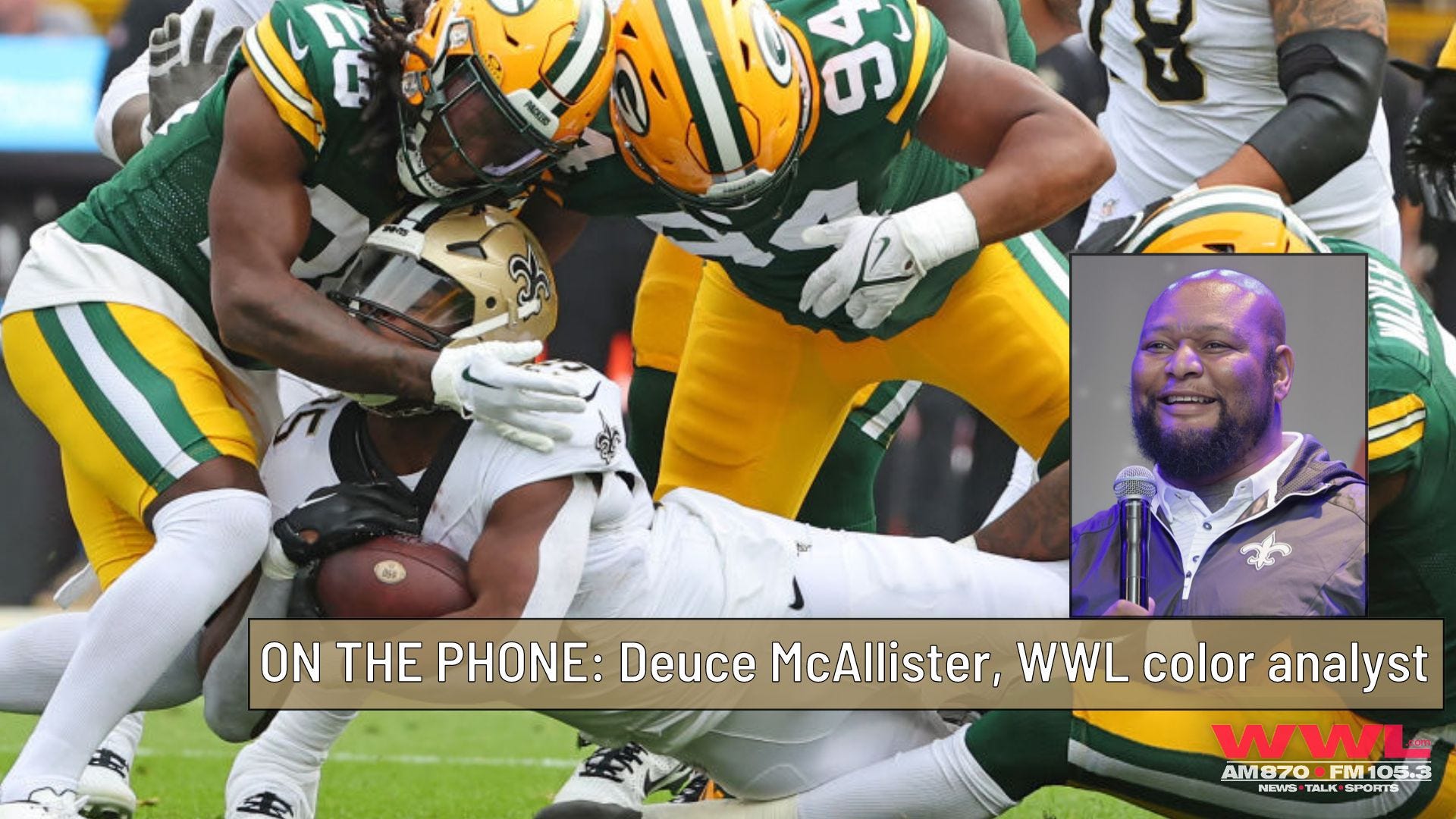 Deuce: Saints did the 'little things' wrong vs Packers; that has to change in Week 4
