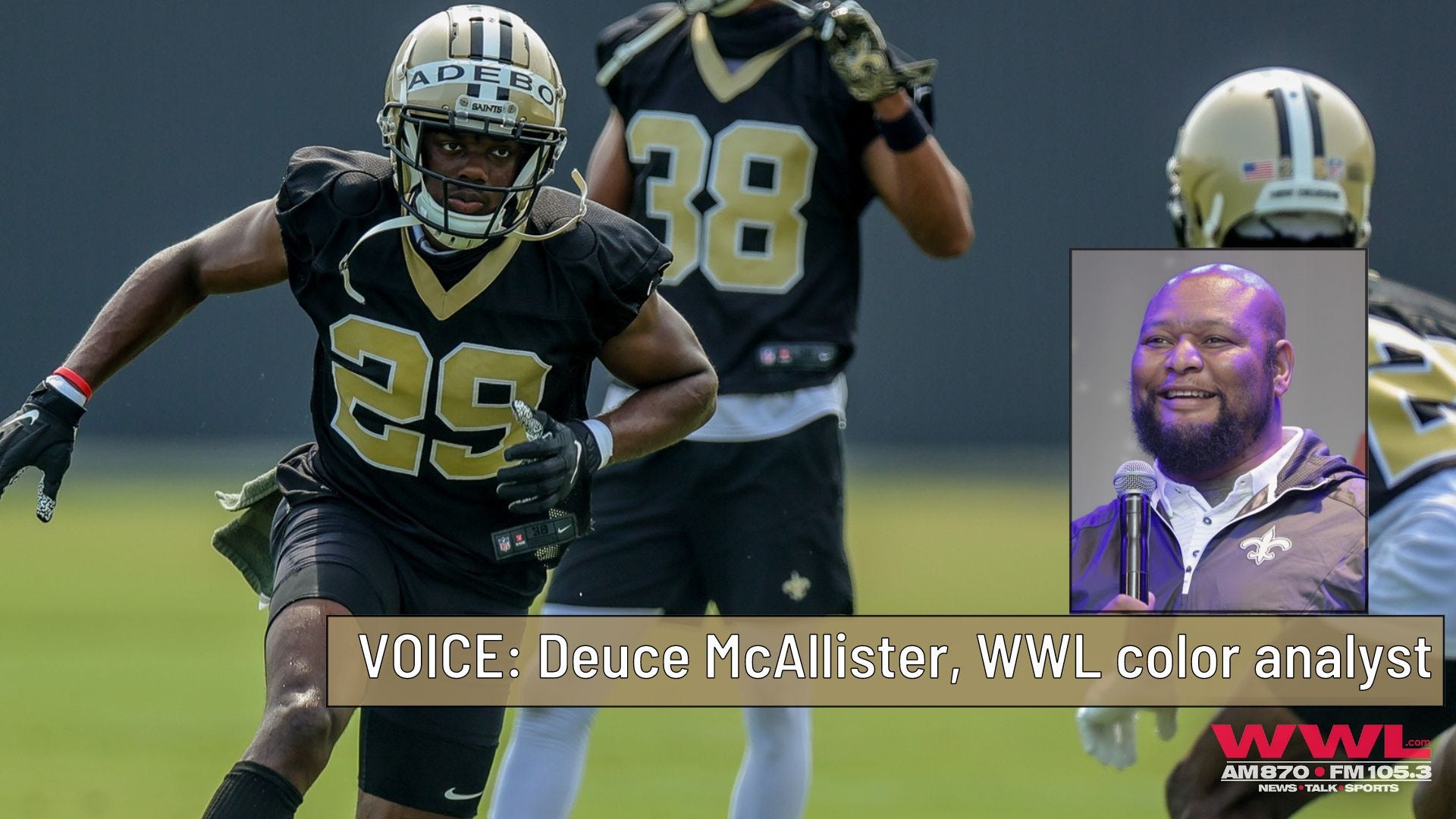 Deuce: The Paulson Adebo-Alontae Taylor camp battle is great, but 'show me in a game'