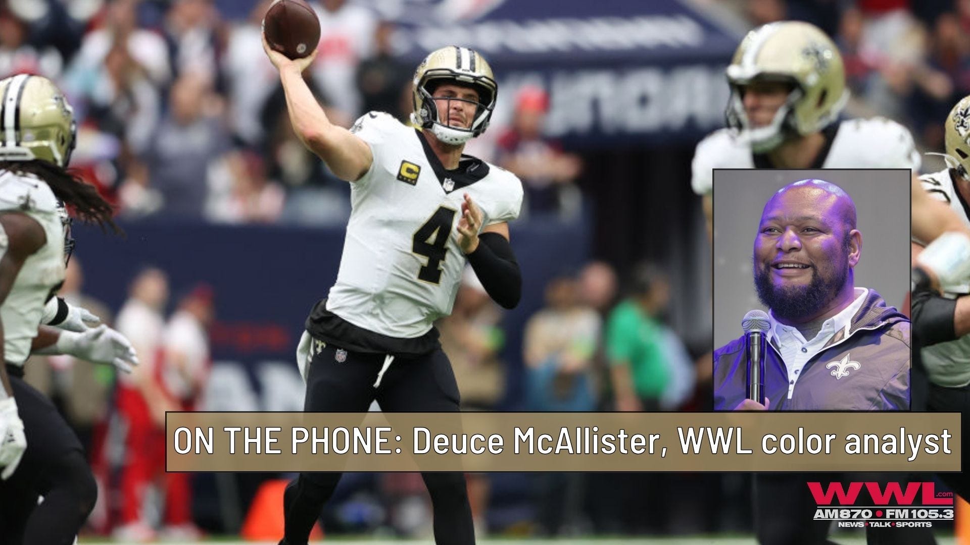 Deuce: Texans pressured a patchwork OL, and Saints offense had no answers