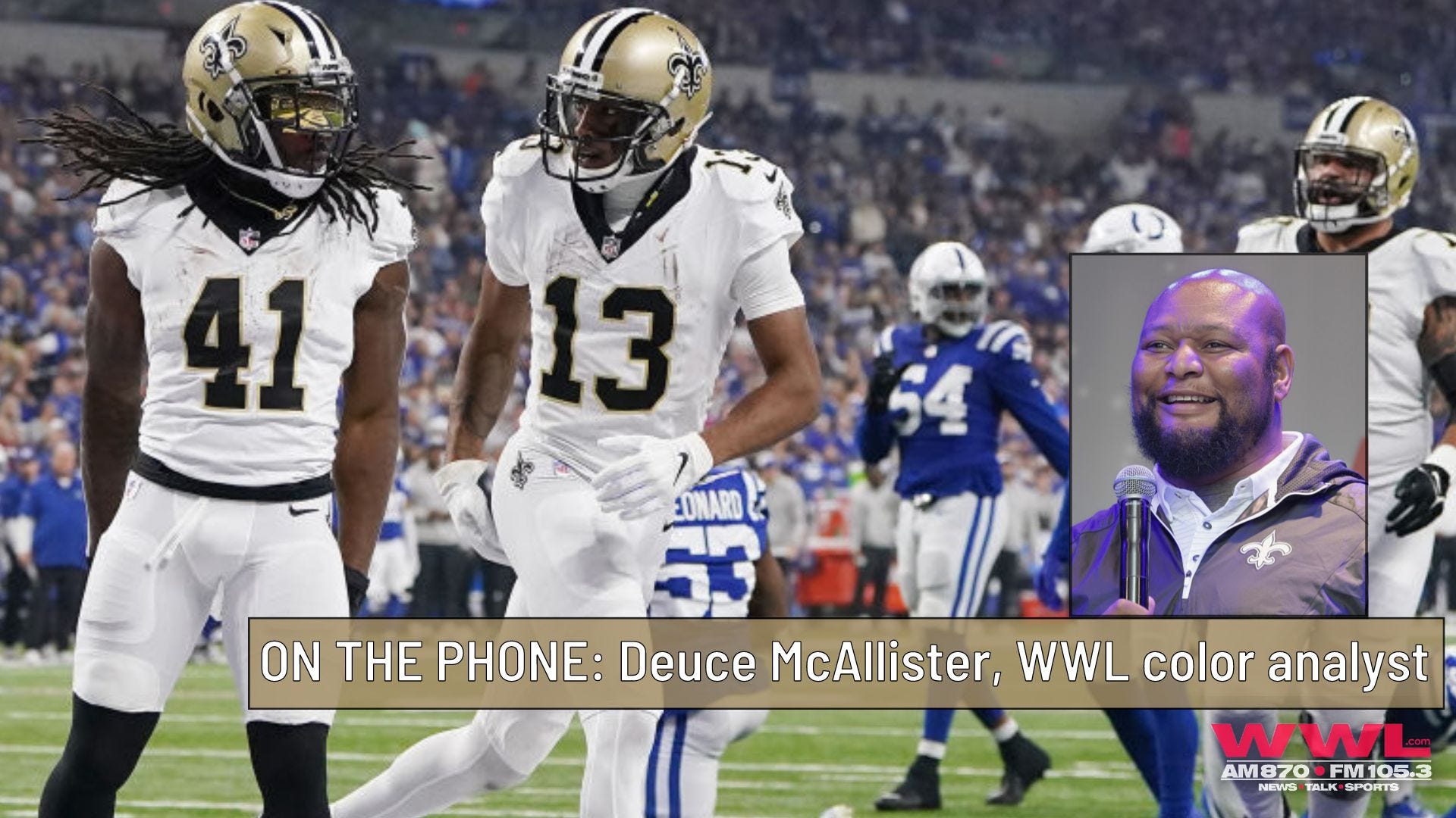 Deuce: Everyone 'did their job' and Saints got exactly what they needed vs Colts