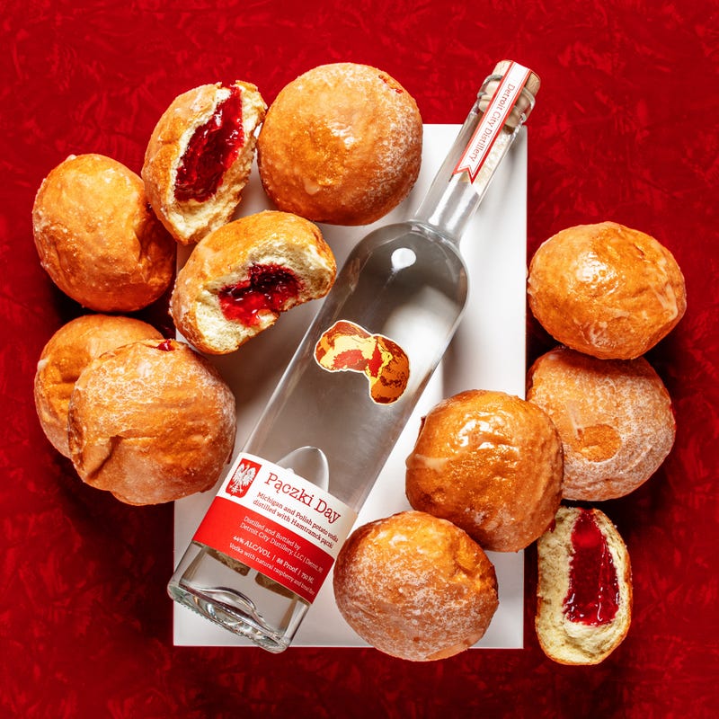 Local distillery triples production for popular Pączki Day Vodka that sold out in 22 minutes last year