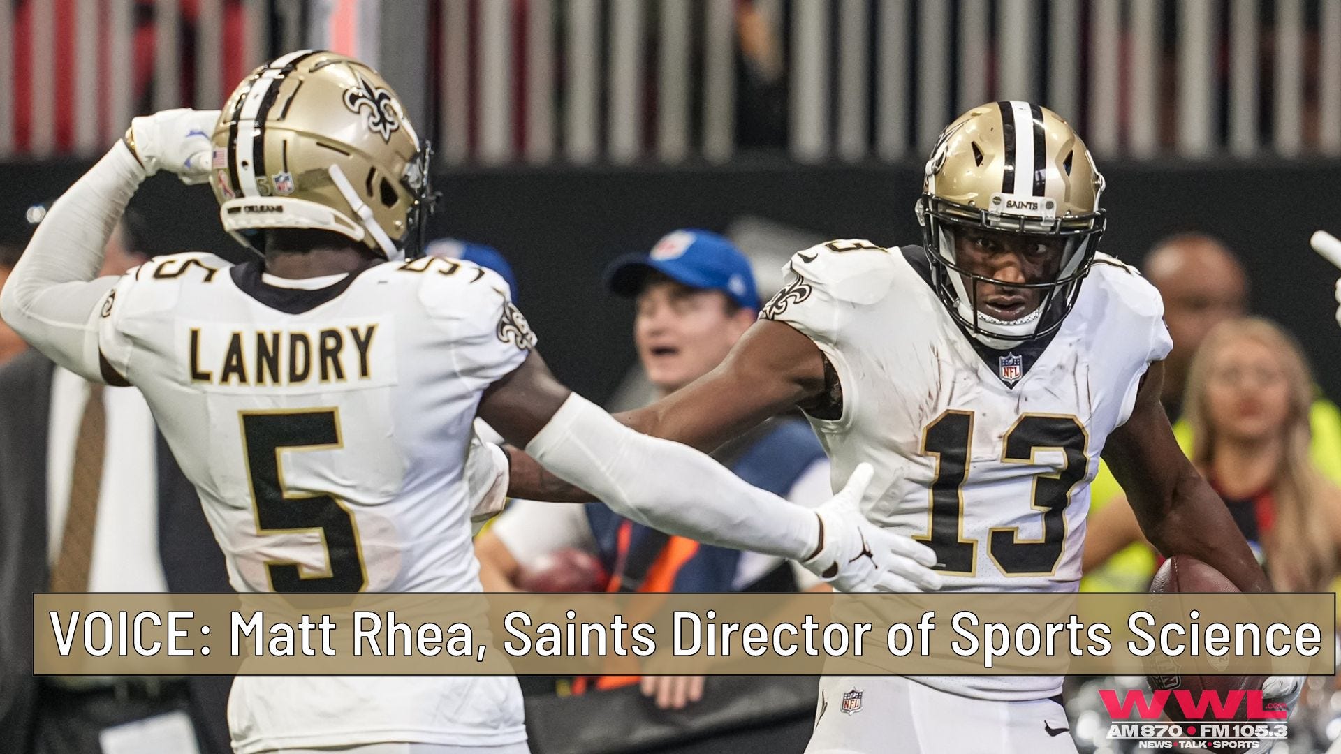 Matt Rhea on Saints WR Michael Thomas' injury/rehab: 'He's constantly working … to return'