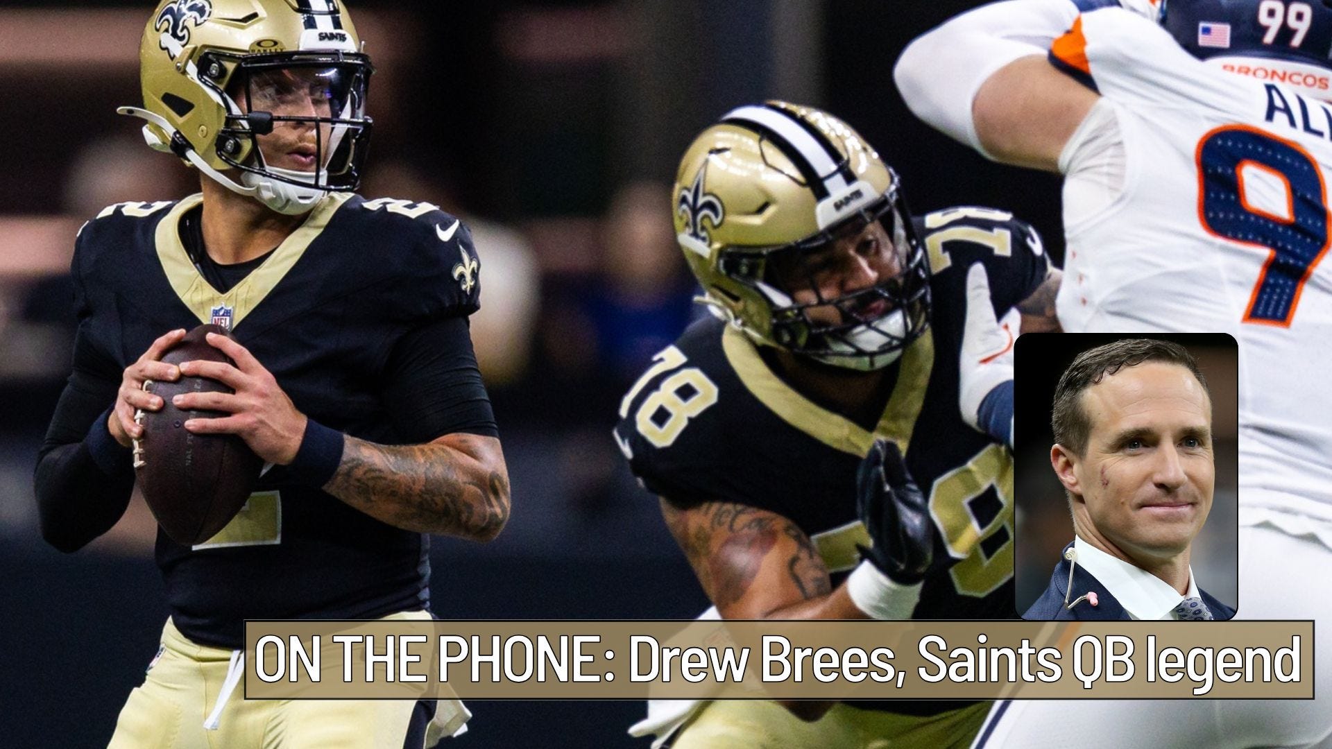 Brees: Saints OL continuity is 'crucial' as offense builds under Kellen Moore