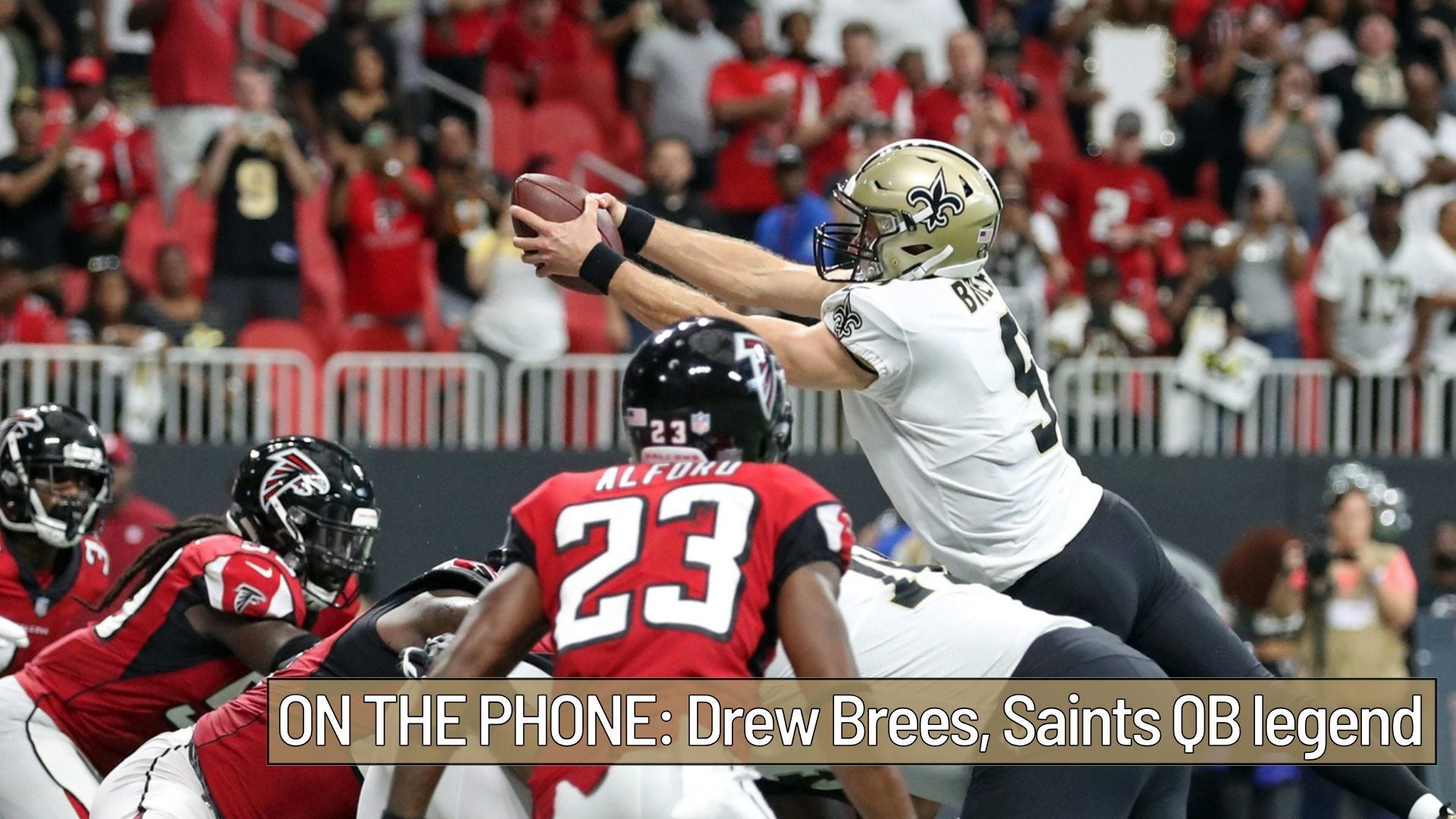 Brees: Chance to call Saints-Falcons 'will be a lot of fun,' but…