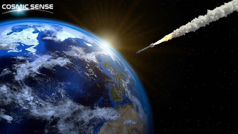 Rocket crash