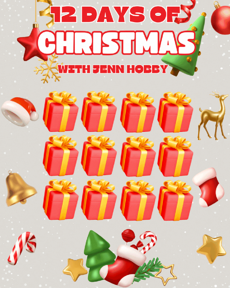 12 Days of Christmas with Jenn Hobby contest
