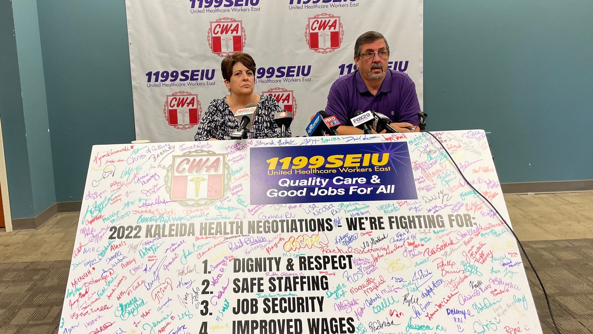 Union leaders, workers elated over tentative agreement with Kaleida Health