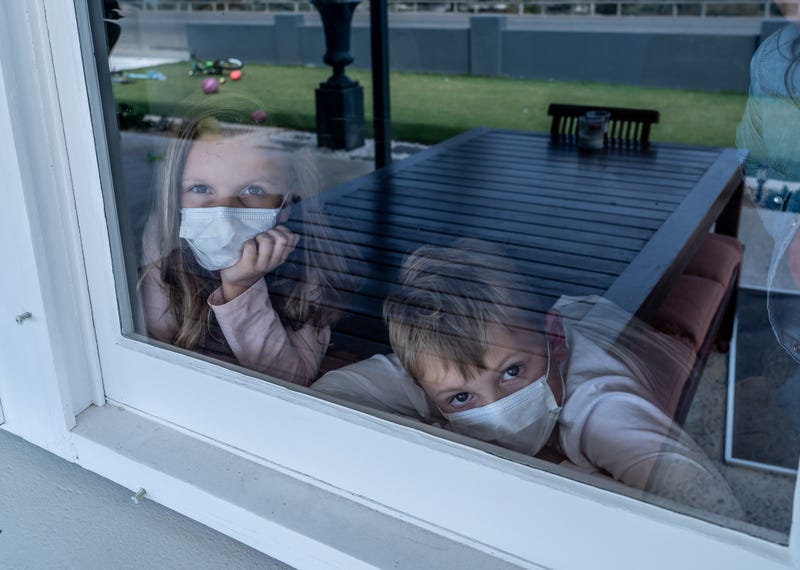 Kids not able to go outside during the coronavirus pandemic