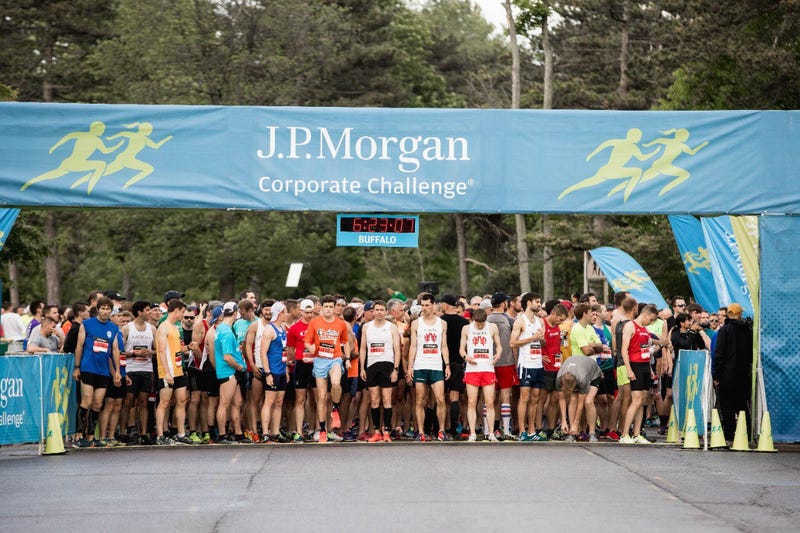 J.P. Morgan Corporate Challenge in Buffalo