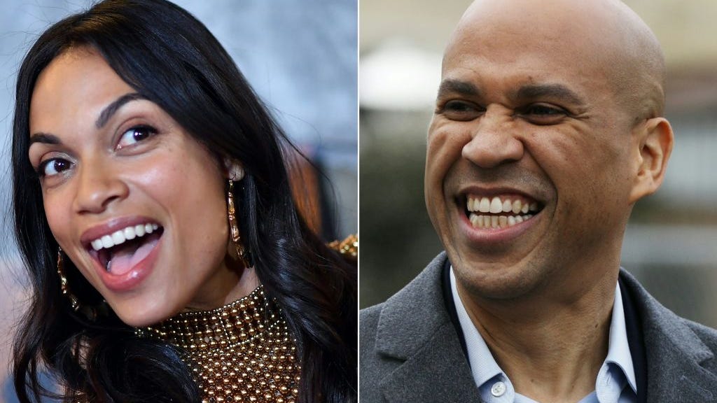 Cory Booker Says Girlfriend Rosario Dawson Would Make ‘Incredible First Lady'