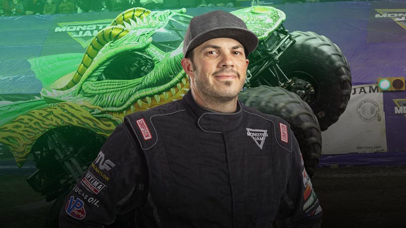 Monster Jam driver Coty Saucier