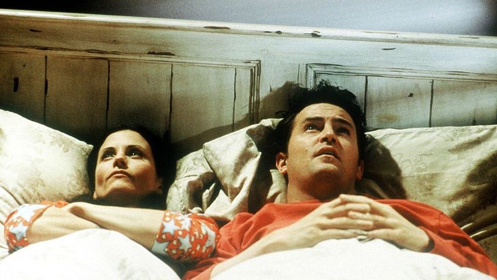 Matthew Perry and Courteney Cox are related according to genealogists