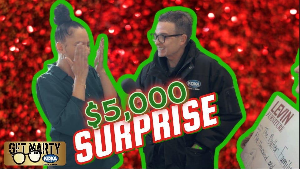 Get Marty: Single mom surprised with $5,000 in furniture from Levin's Furniture and Mattress!