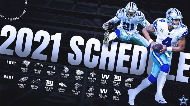 2021 Cowboys Schedule