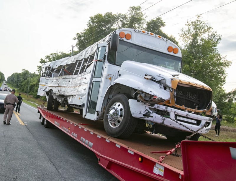 Marion County farmworker bus crash Tuesday on SR 40