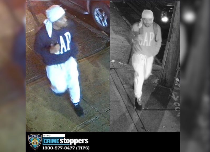Surveillance photos released Friday morning of a suspect accused of raping a woman in the Bronx who police late identified as Kashaan Parks, 39.