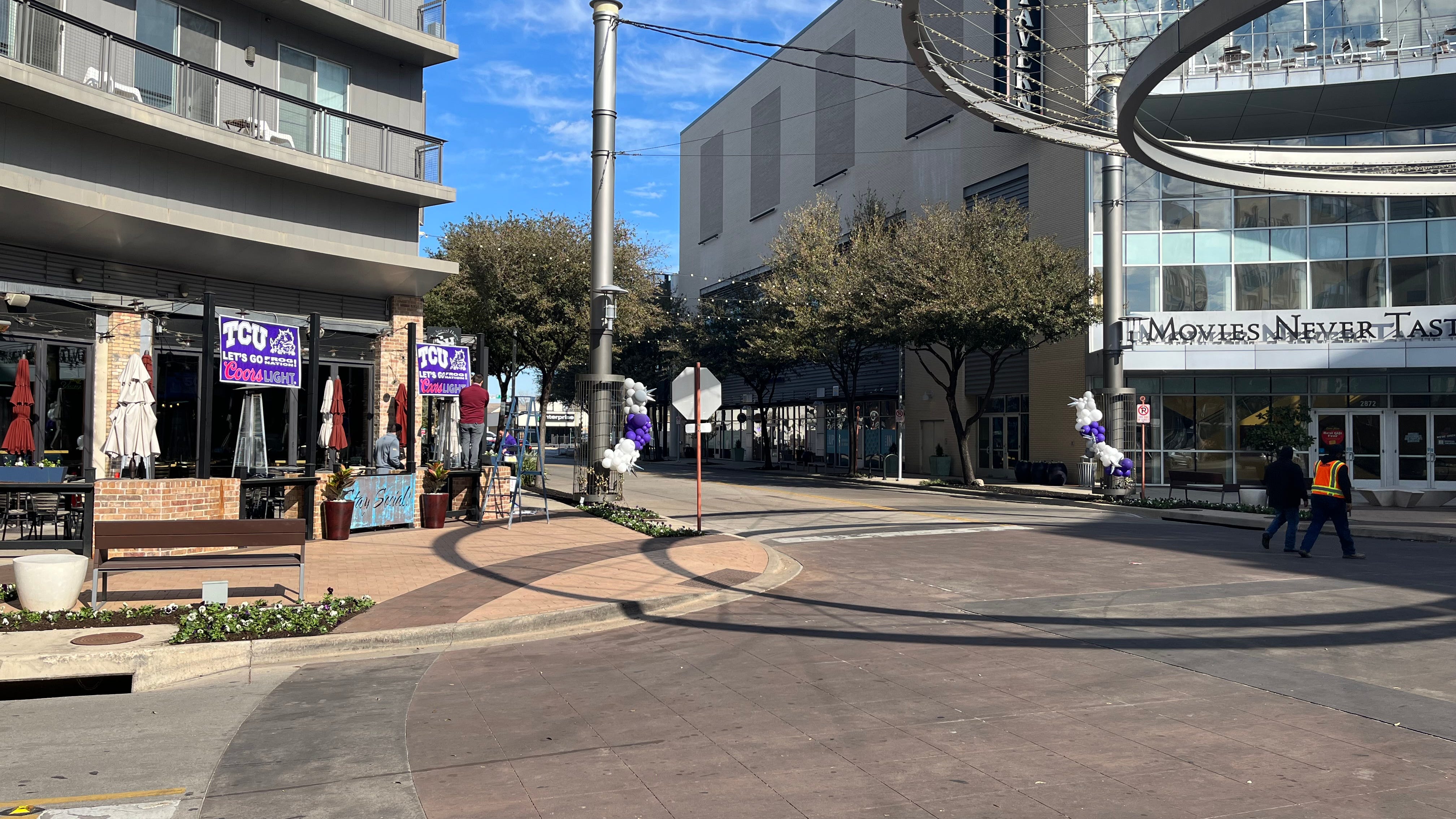 Crockett Row to host TCU watch party on 25 foot screens