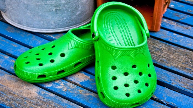 GEtty IMages green crocs