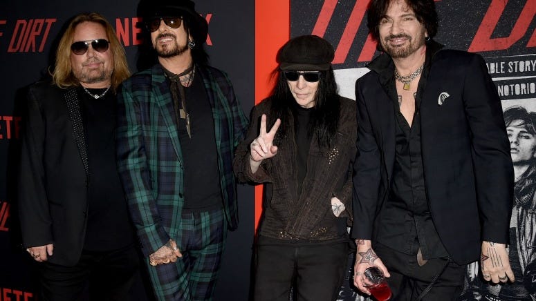 Watch Mötley Crüe Literally Blow Up Their Contract to Return to Touring