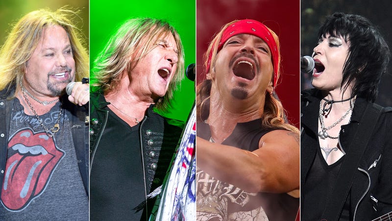 Vince Neil, Joe Elliott, Bret Michaels, Joan Jett