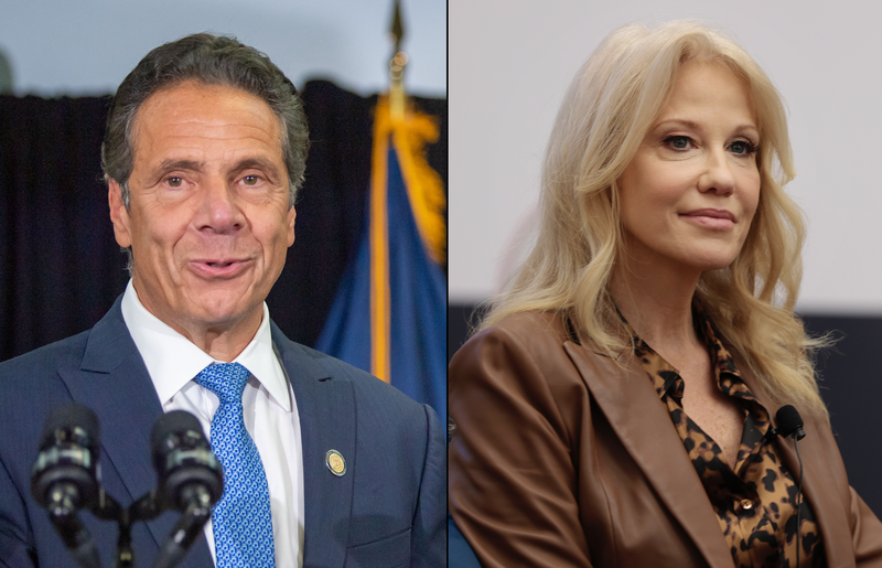 Andrew Cuomo and Kellyanne Conway had dinner Monday night on the Upper East Side