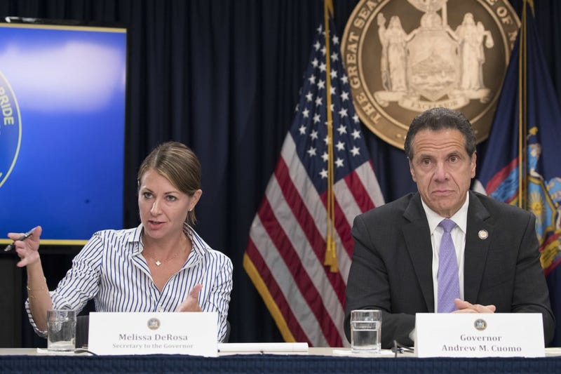 Andrew Cuomo & Melissa DeRosa