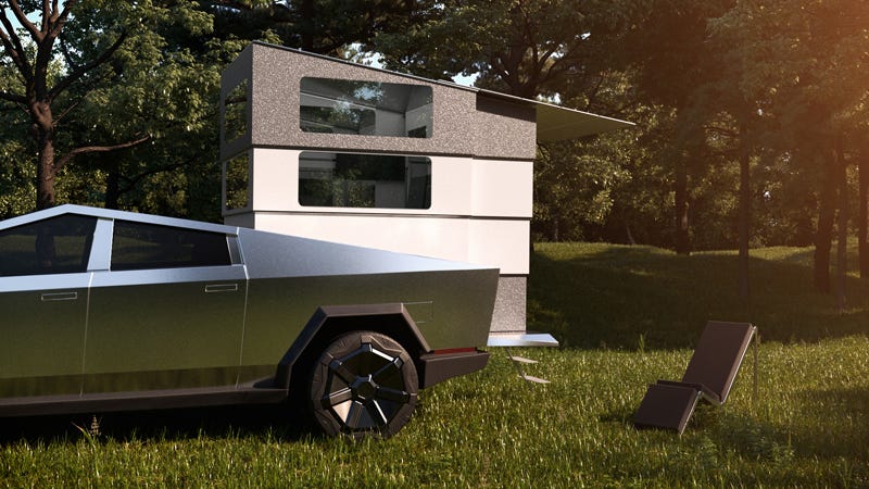 Camper that converts Tesla Cybertruck into RV hits $100 million in preorders: report