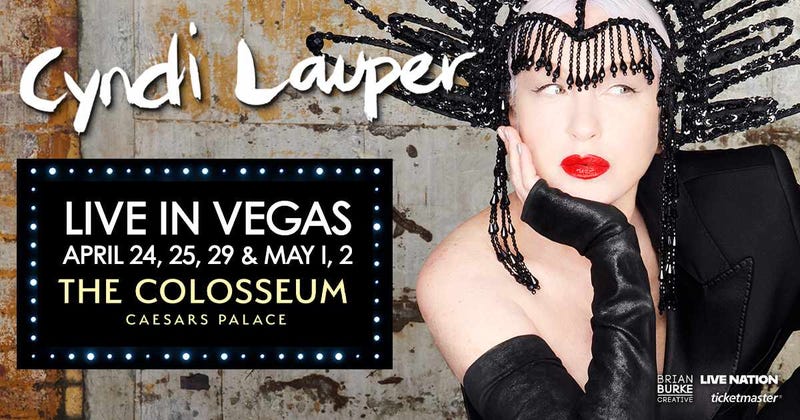 Cyndi Lauper Live In Vegas 2026 