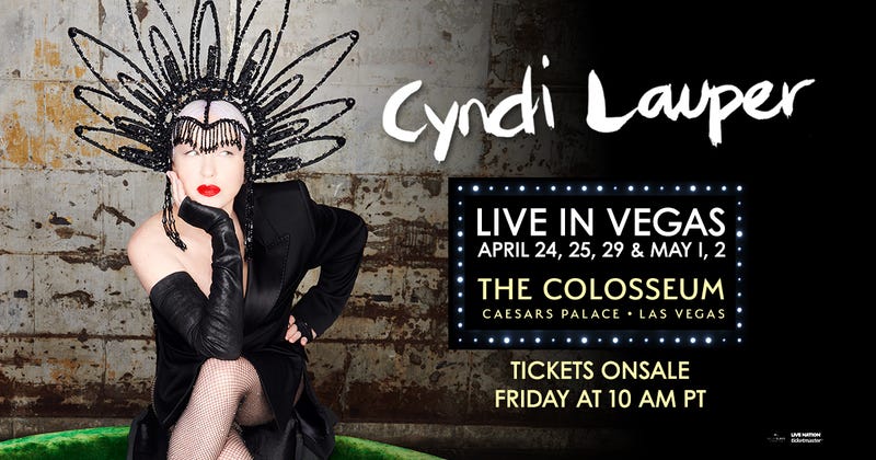 Cyndi Lauper Las Vegas