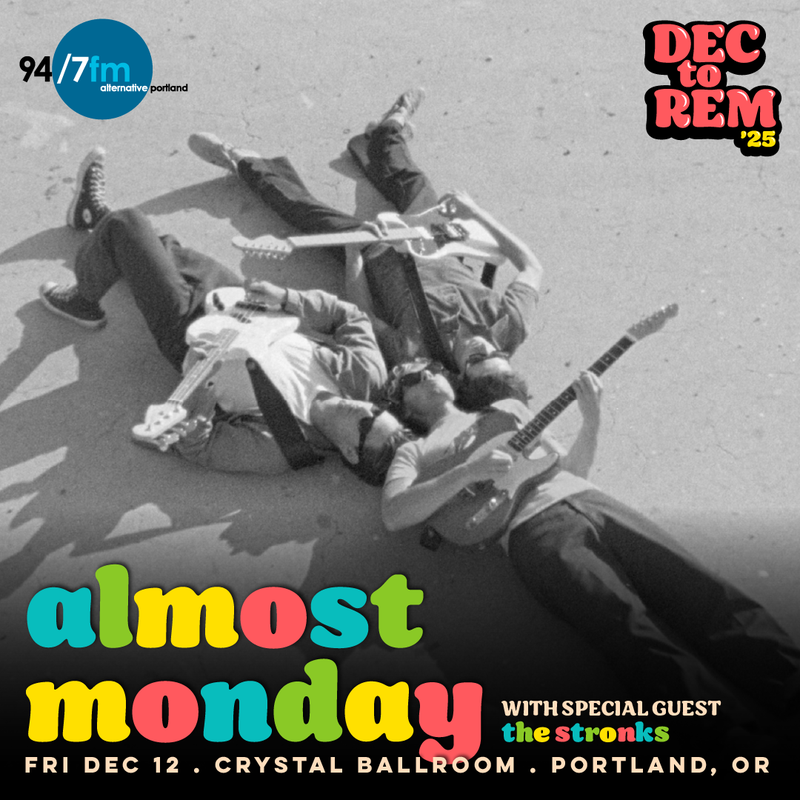 SHOW FOUR: Friday December 12th: Almost Monday at Crystal Ballroom