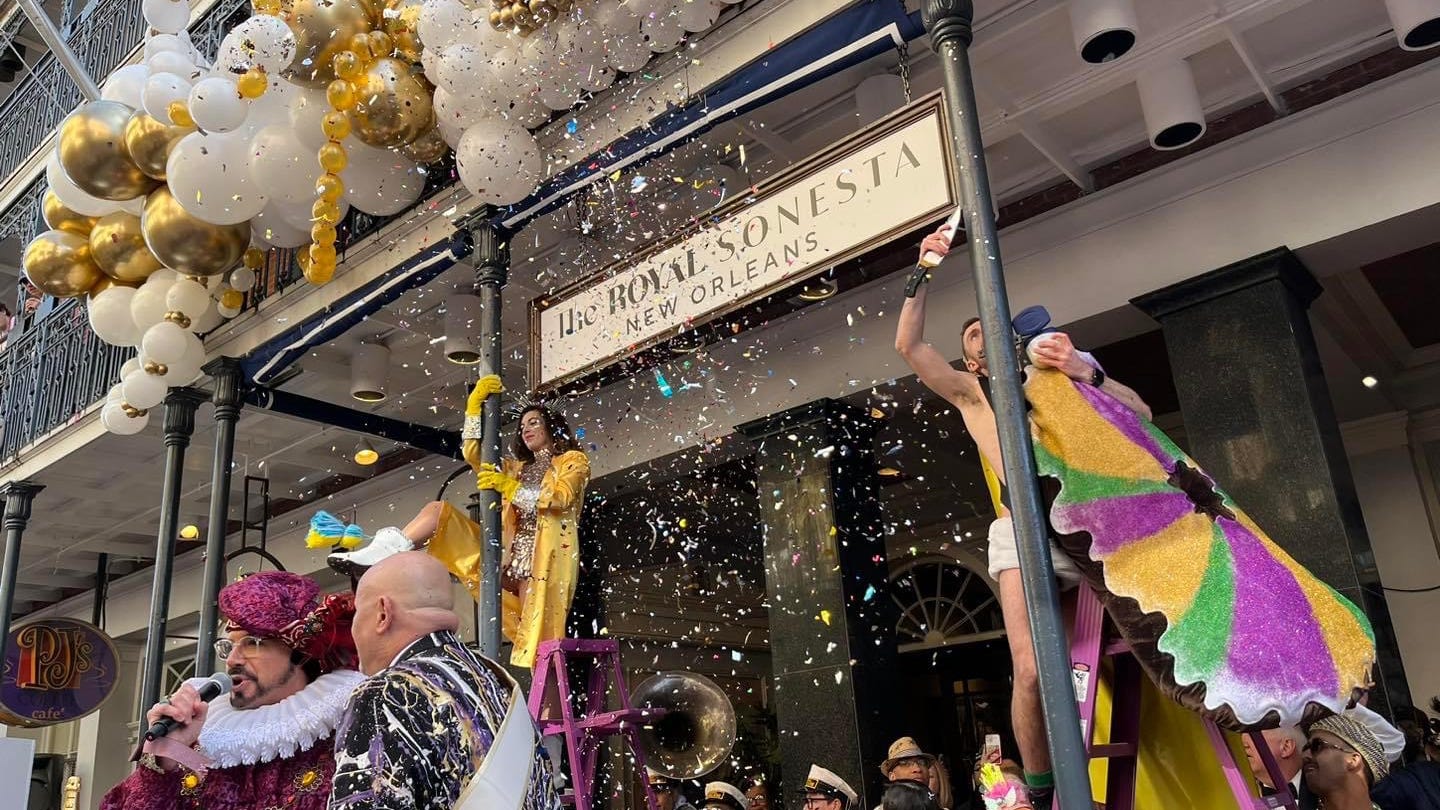 Photos: The 53rd Annual Greasing of the Poles kicks off Mardi-Gras weekend