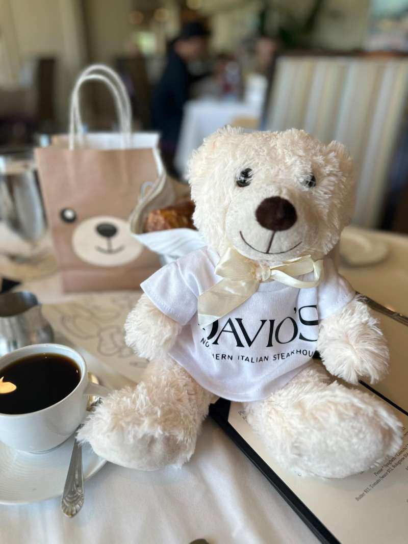 Teddy Bear Brunch at DAVIOS