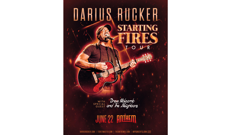 Darius Rucker Tour Art