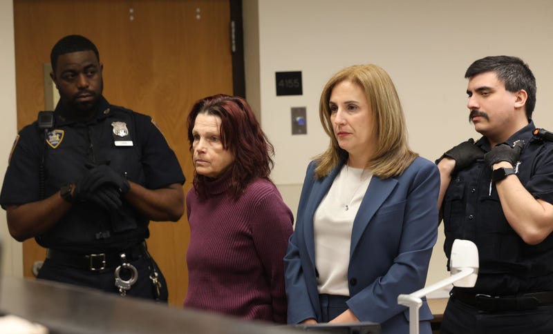 Denise Merker, 56, of Riverhead, allegedly put paper towels in the girl’s mouth and throat after she was born, suffocating her back in September 1993