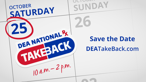 DEA National Take Back Day